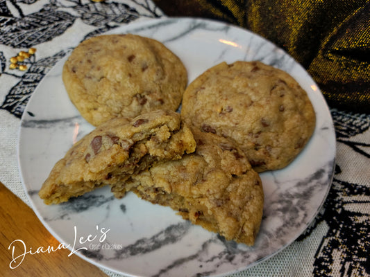 Browned Butter Heath Bar Cookies