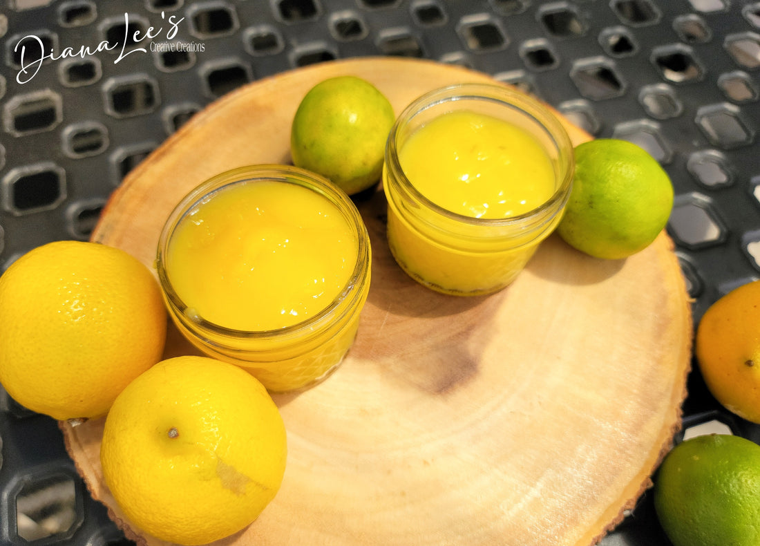 Easy Microwave Lemon & Lime Curd